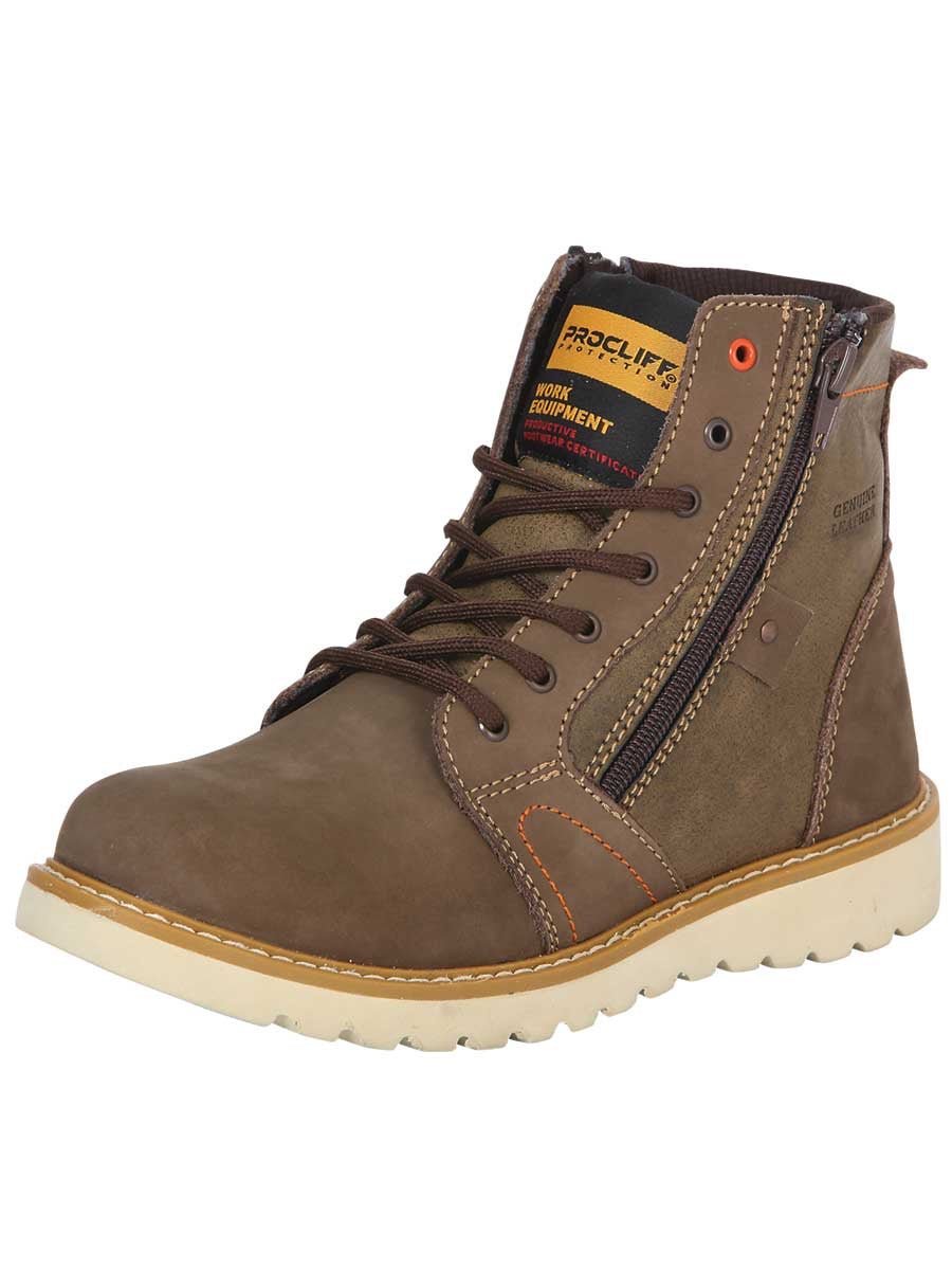 Botines de Trabajo S/C Piel Nobuck para Mujer 'Procliff Protection' *OCRE-35208* - BELLEZA'S - Botines de Trabajo S/C Piel Nobuck para Mujer 'Procliff Protection' *OCRE-35208* - BELLEZA'S - Botines Para Mujeres