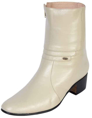 Botines de Vestir Clasicos de Cabra para Hombre 'El Besserro' *HUESO-200* - BELLEZA'S - Botines de Vestir Clasicos de Cabra para Hombre 'El Besserro' *HUESO-200* - BELLEZA'S - Botines Para Hombres