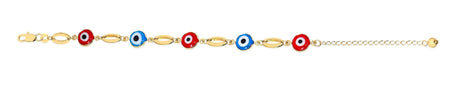 Bracelet 18K Gold Layered - BELLEZA'S - - 71.0175/17-7.5