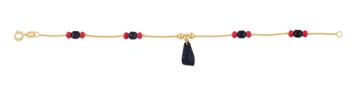 Bracelet 18K Gold Layered - BELLEZA'S - Bracelet 18K Gold Layered - BELLEZA'S - 71.0304/17-7.5