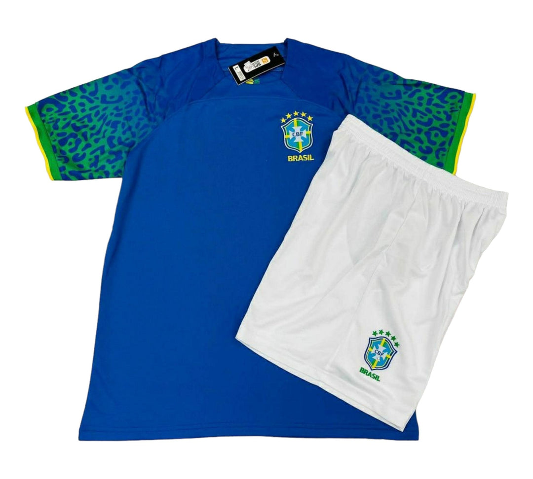 BRASIL Sports Jersey T-Shirts & Shorts *BLUE-0088* - BELLEZA'S - BRASIL Sports Jersey T-Shirts & Shorts *BLUE-0088* - BELLEZA'S - JERSEY - 0088
