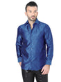 Camisa Casual Manga Larga para Hombre, 100% Polyester 'Centenario' * - ID: 41852 AZUL - BELLEZA'S - Camisa Casual Manga Larga para Hombre, 100% Polyester 'Centenario' * - ID: 41852 AZUL - BELLEZA'S - 41852