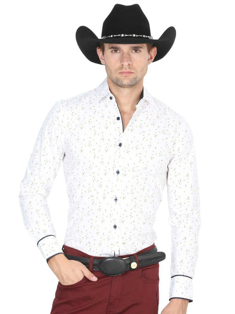 Camisa Casual Manga Larga Para Hombre 'El General' WHITE - BELLEZA'S - Camisa Casual Manga Larga Para Hombre 'El General' WHITE - BELLEZA'S - Camisa - 40457