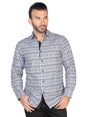 Camisa Casual Manga Larga para Hombre 'El Señor de los Cielos' * - ID: 43045 NEGRO - BELLEZA'S - Camisa Casual Manga Larga para Hombre, 100% Polyester 'El Señor de los Cielos' * - ID: 43045 NEGRO - BELLEZA'S - 43045