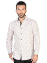 Camisa Casual Manga Larga para Hombre 'El Señor de los Cielos' * - ID: 43048 CAFE - BELLEZA'S - Camisa Casual Manga Larga para Hombre, 100% Polyester 'El Señor de los Cielos' * - ID: 43048 CAFE - BELLEZA'S - 43048
