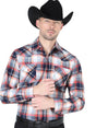 Camisa Casual Manga Larga para Hombre 'El Señor de los Cielos' *NARANJA/ROJO-41977* - BELLEZA'S - Camisa Casual Manga Larga para Hombre 'El Señor de los Cielos' *NARANJA/ROJO-41977* - BELLEZA'S - Camisas Para Hombres - 41977