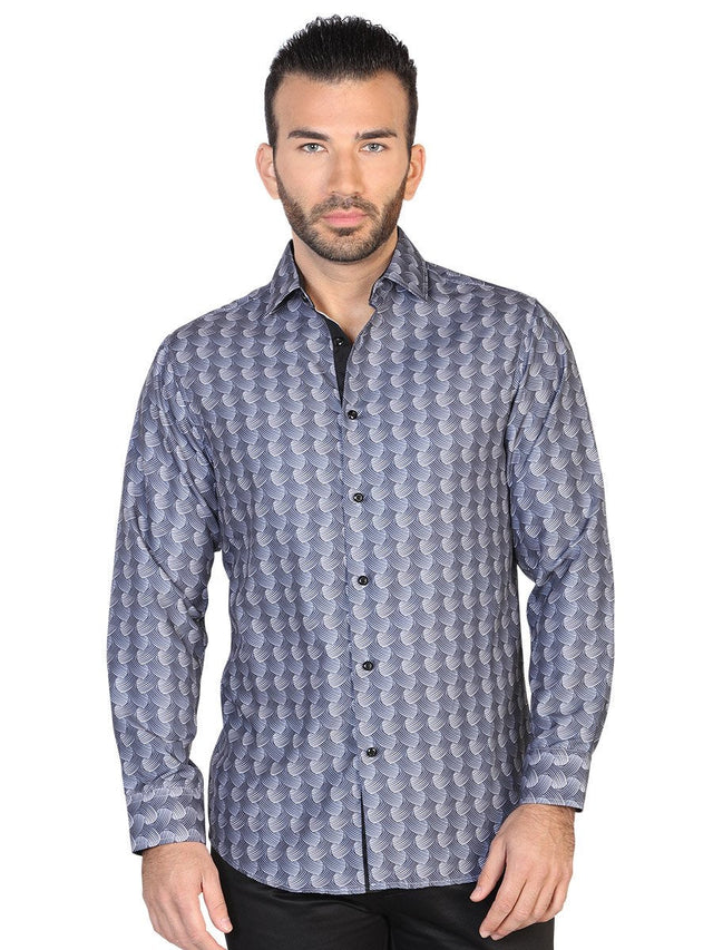 Camisa Casual Manga Larga Para Hombre 'El Señor de los Cielos' NEGRO/NEGRO-43021 - BELLEZA'S - Camisa Casual Manga Larga Para Hombre 'El Señor de los Cielos' NEGRO/NEGRO-43021 - BELLEZA'S - Camisas Para Hombres - 43021