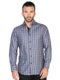 Camisa Casual Manga Larga Para Hombre 'El Señor de los Cielos' NEGRO/NEGRO-43021 - BELLEZA'S - Camisa Casual Manga Larga Para Hombre 'El Señor de los Cielos' NEGRO/NEGRO-43021 - BELLEZA'S - Camisas Para Hombres - 43021