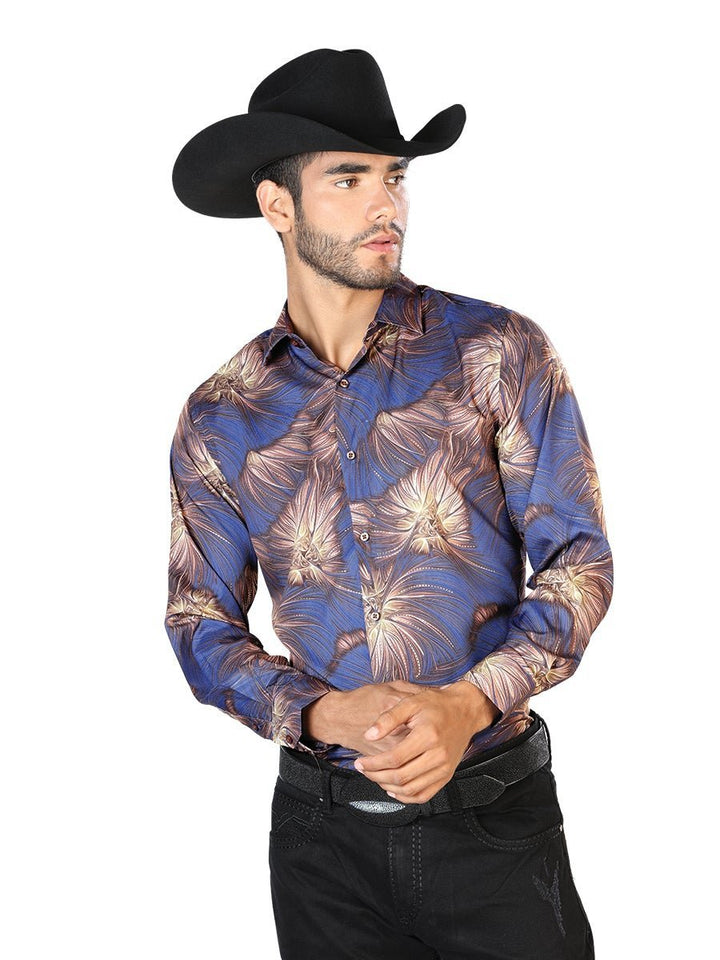 Camisa De Vestir Para Hombre 'El Señor de los Cielos' GRIS ARENA-43460 - BELLEZA'S - Camisa De Vestir Para Hombre 'El Señor de los Cielos' GRIS ARENA-43460 - BELLEZA'S - 43460
