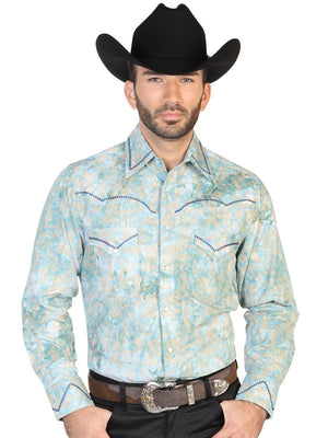 Camisa Vaquera Manga Larga para Hombre, 100% Algodon 'El General' * - ID: 42600 VERDE OBSCURO - BELLEZA'S - Camisa Vaquera Manga Larga para Hombre, 100% Algodon 'El General' * - ID: 42600 VERDE OBSCURO - BELLEZA'S - 42600