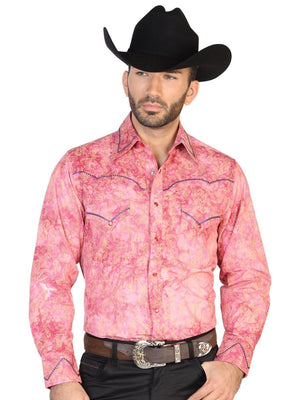 Camisa Vaquera Manga Larga para Hombre, 100% Algodon 'El General' * - ID: 42602 ROJO - BELLEZA'S - Camisa Vaquera Manga Larga para Hombre, 100% Algodon 'El General' * - ID: 42602 ROJO - BELLEZA'S - 42602
