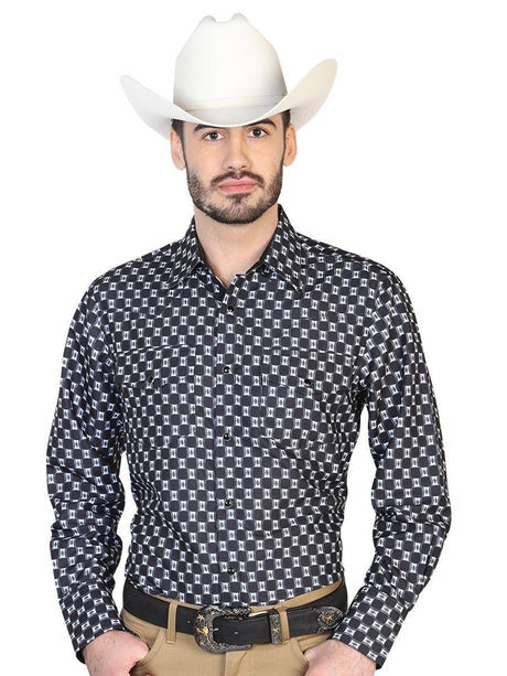 Camisa Vaquera Manga Larga para Hombre El Señor de los Cielos' *NEGRO-43033* - BELLEZA'S - Camisa Vaquera Manga Larga para Hombre, 100% Polyester 'El Señor de los Cielos' * - ID: 43033 NEGRO - BELLEZA'S - Camisas Para Hombres - 43033