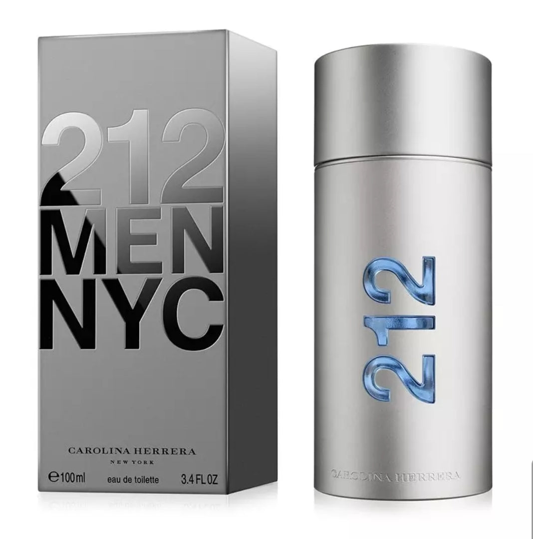 Carolina Herrera 212 For Men Eau De Toilette Spray 3.4 oz - BELLEZA'S - Carolina Herrera 212 For Men Eau De Toilette Spray 3.4 oz - BELLEZA'S - 126544