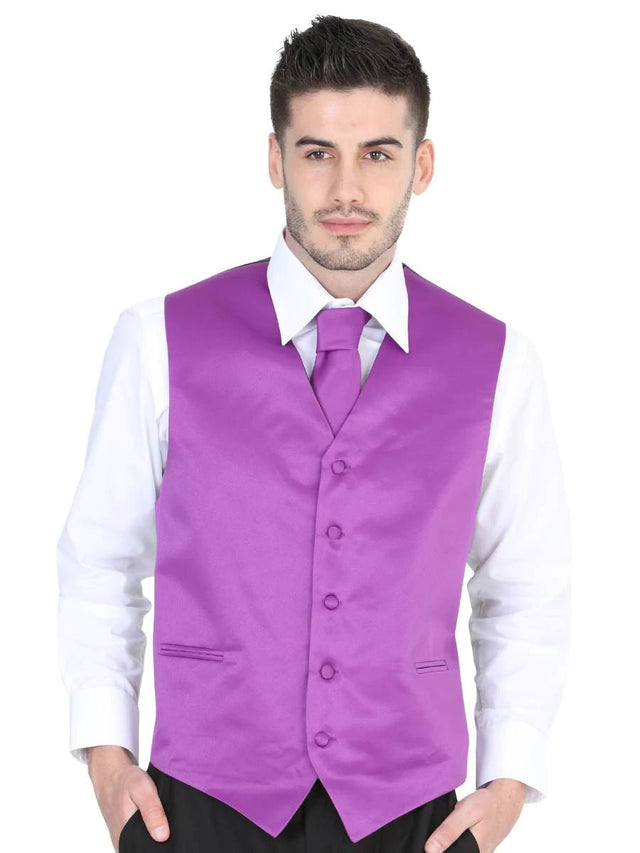 Chaleco De Vestir Para Hombre 'El General' PURPLE-40319 - BELLEZA'S - Chaleco De Vestir Para Hombre 'El General' PURPLE-40319 - BELLEZA'S - 40319