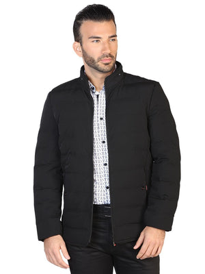 Chamarra Casual Para Hombre 'El General' BLACK-43087 - BELLEZA'S - Chamarra Casual Para Hombre 'El General' BLACK-43087 - BELLEZA'S - Chaleco - 43087