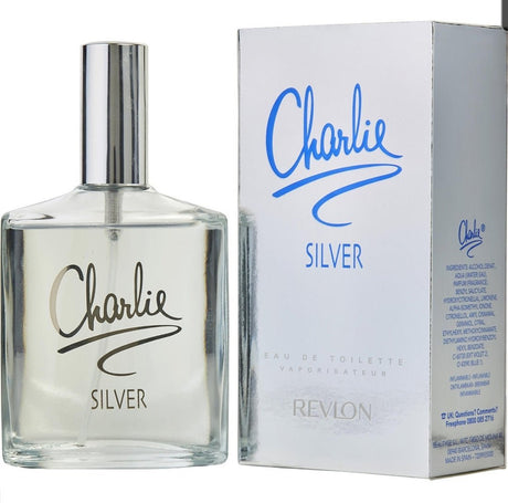 CHARLIE SILVER Revlon For Men 3.4 oz - BELLEZA'S - CHARLIE SILVER Revlon For Men 3.4 oz - BELLEZA'S - 7745