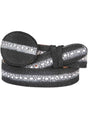 Cinto Vaquero Exotico de Mantarraya Original Para Hombre Con Hebilla Ovalada, 1 1/2" Ancho 'El General' *NEGRO-635* - BELLEZA'S - Cinto Vaquero Exotico de Mantarraya Original Para Hombre Con Hebilla Ovalada, 1 1/2" Ancho 'El General' *NEGRO-635* - BELLEZA'S - Cintos Para Hombres -