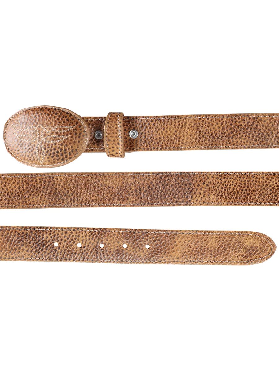 Cinto Vaquero Piel Genuina Para Mujer Con Hebilla Ovalada, 1 1/2" Ancho 'El General' *MIEL-43205* - BELLEZA'S - Cinto Vaquero Piel Genuina Para Mujer Con Hebilla Ovalada, 1 1/2" Ancho 'El General' *MIEL-43205* - BELLEZA'S - Cintos - 43205
