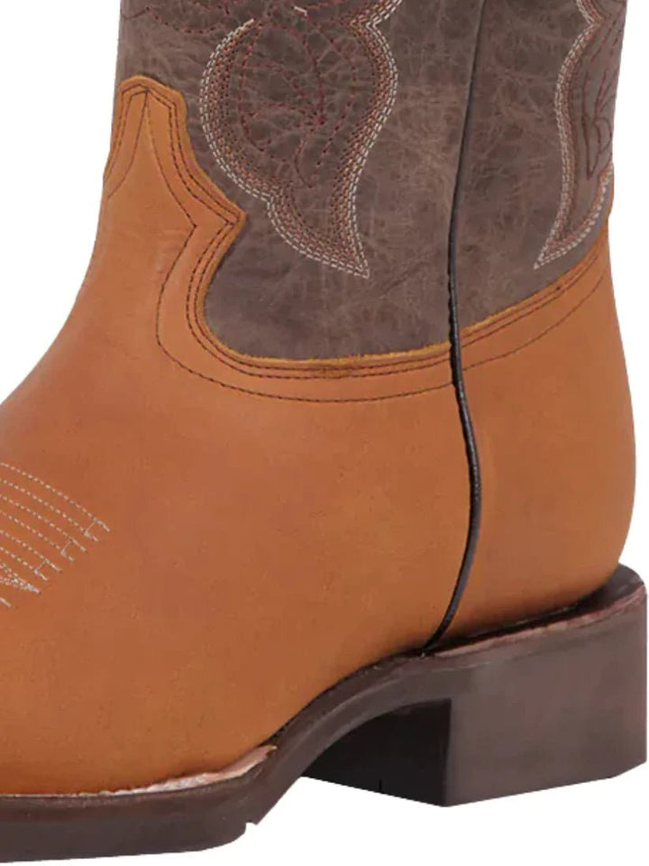 Cowboy Boots | Botas Rodeo Clasicas Piel Bovino Crazy Para Hombre 'El General' *MIEL-43003* - BELLEZA'S - Cowboy Boots | Botas Rodeo Clasicas Piel Bovino Crazy Para Hombre 'El General' *MIEL-43003* - Botas Para Hombres - 43003 6