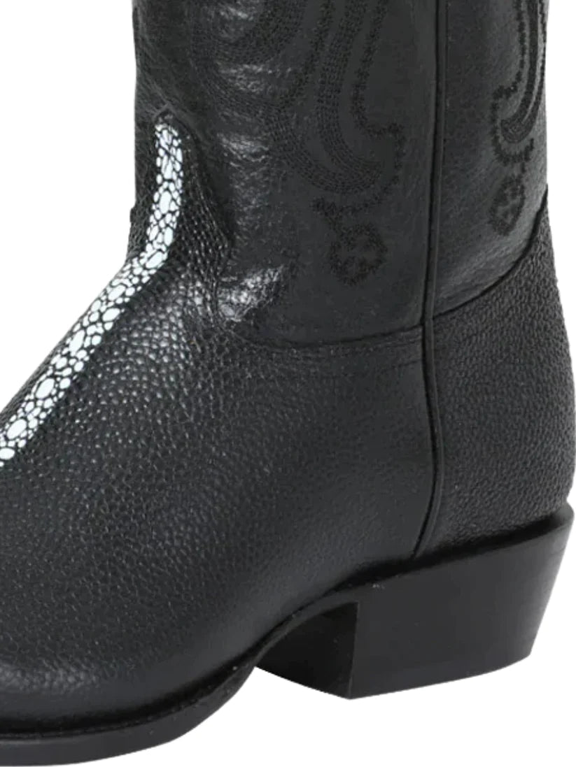 Cowboy Men's Boots | Botas Vaqueras Mantarraya Para Hombre 'El Senor De Los Cielos' *NEGRO-41528* - BELLEZA'S - Cowboy Men's Boots | Botas Vaqueras Mantarraya Para Hombre 'El Senor De Los Cielos' *NEGRO-41528* - Bota Para Hombre - 41528 6