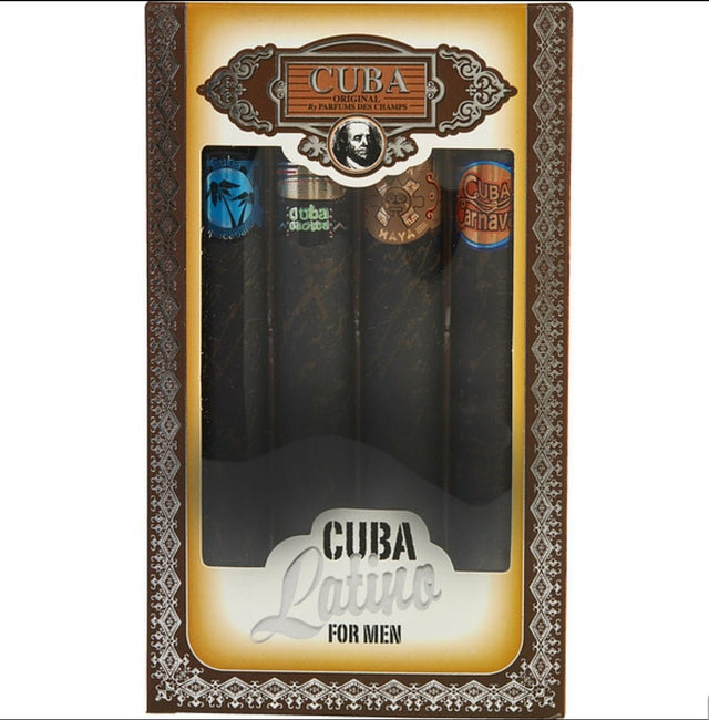 Cuba Latino Variety For Men 4 Piece - BELLEZA'S - Cuba Latino Variety For Men 4 Piece - BELLEZA'S - 245832