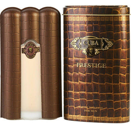 Cuba Prestige Gold For Men Eau De Toilette Spray 3 oz - BELLEZA'S - Cuba Prestige Gold For Men Eau De Toilette Spray 3 oz - BELLEZA'S - 152253