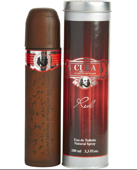 Cuba Red cologne for Men's 3.3 oz - BELLEZA'S - Cuba Red cologne for Men's 3.3 oz - BELLEZA'S - 4192