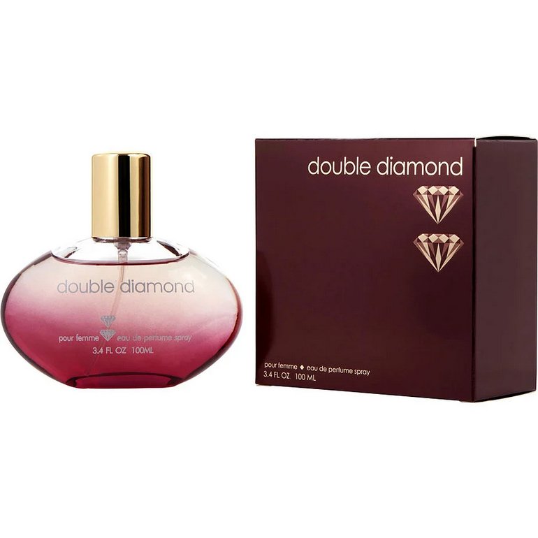 Double Diamond For women Eau De Parfum Spray 3.4 oz - BELLEZA'S - Double Diamond For women Eau De Parfum Spray 3.4 oz - Perfume Para Mujer - 353814