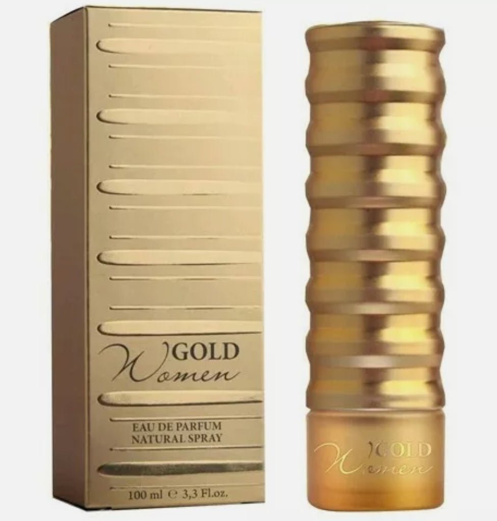 Gold by New Brand Spray for Women's 3.3 oz - BELLEZA'S - Gold by New Brand Spray for Women's 3.3 oz - BELLEZA'S - 4314