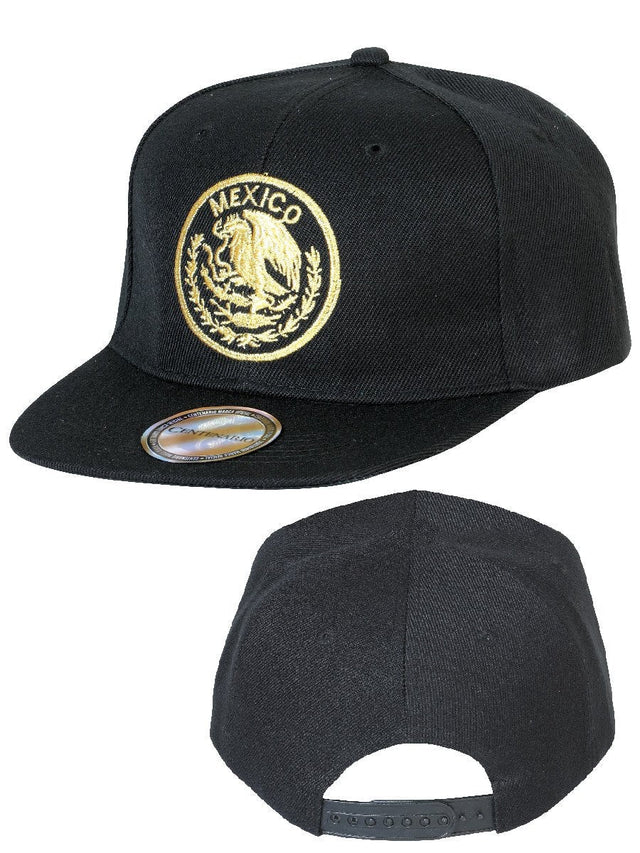 Gorra Mexico de Polyester/Lana para Hombre 'Centenario' * - ID: 42694 NEGRO - BELLEZA'S - Gorra Mexico de Polyester/Lana para Hombre 'Centenario' * - ID: 42694 NEGRO - BELLEZA'S - 42694