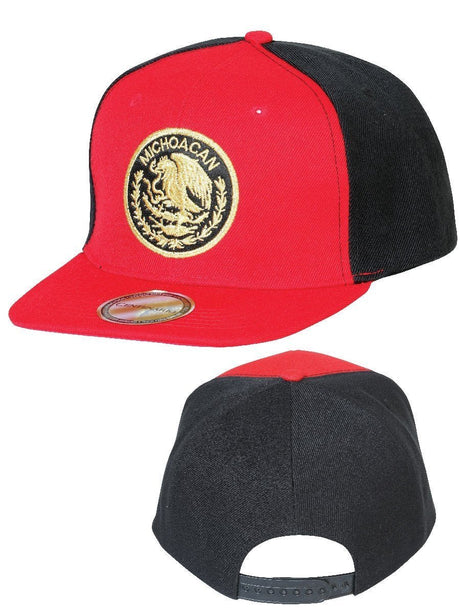 Gorra Michoacan de Polyester/Lana para Hombre 'Centenario' * - ID: 42665 ROJO/NEGRO - BELLEZA'S - Gorra Michoacan de Polyester/Lana para Hombre 'Centenario' * - ID: 42665 ROJO/NEGRO - BELLEZA'S - 42665