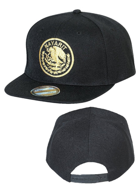 Gorra Nayarit de Polyester/Lana para Hombre 'Centenario' * - ID: 42693 NEGRO - BELLEZA'S - Gorra Nayarit de Polyester/Lana para Hombre 'Centenario' * - ID: 42693 NEGRO - BELLEZA'S - 42693