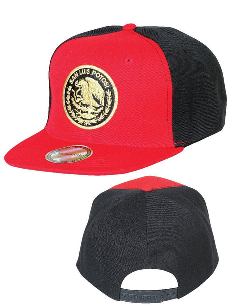 Gorra San Luis Potosi de Polyester/Lana para Hombre 'Centenario' * - ID: 42673 ROJO/NEGRO - BELLEZA'S - Gorra San Luis Potosi de Polyester/Lana para Hombre 'Centenario' * - ID: 42673 ROJO/NEGRO - BELLEZA'S - 42673