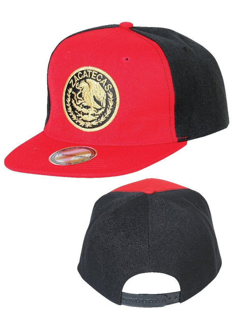 Gorra Zacatecas de Polyester/Lana para Hombre 'Centenario' * - ID: 42671 ROJO/NEGRO - BELLEZA'S - Gorra Zacatecas de Polyester/Lana para Hombre 'Centenario' * - ID: 42671 ROJO/NEGRO - BELLEZA'S - 42671