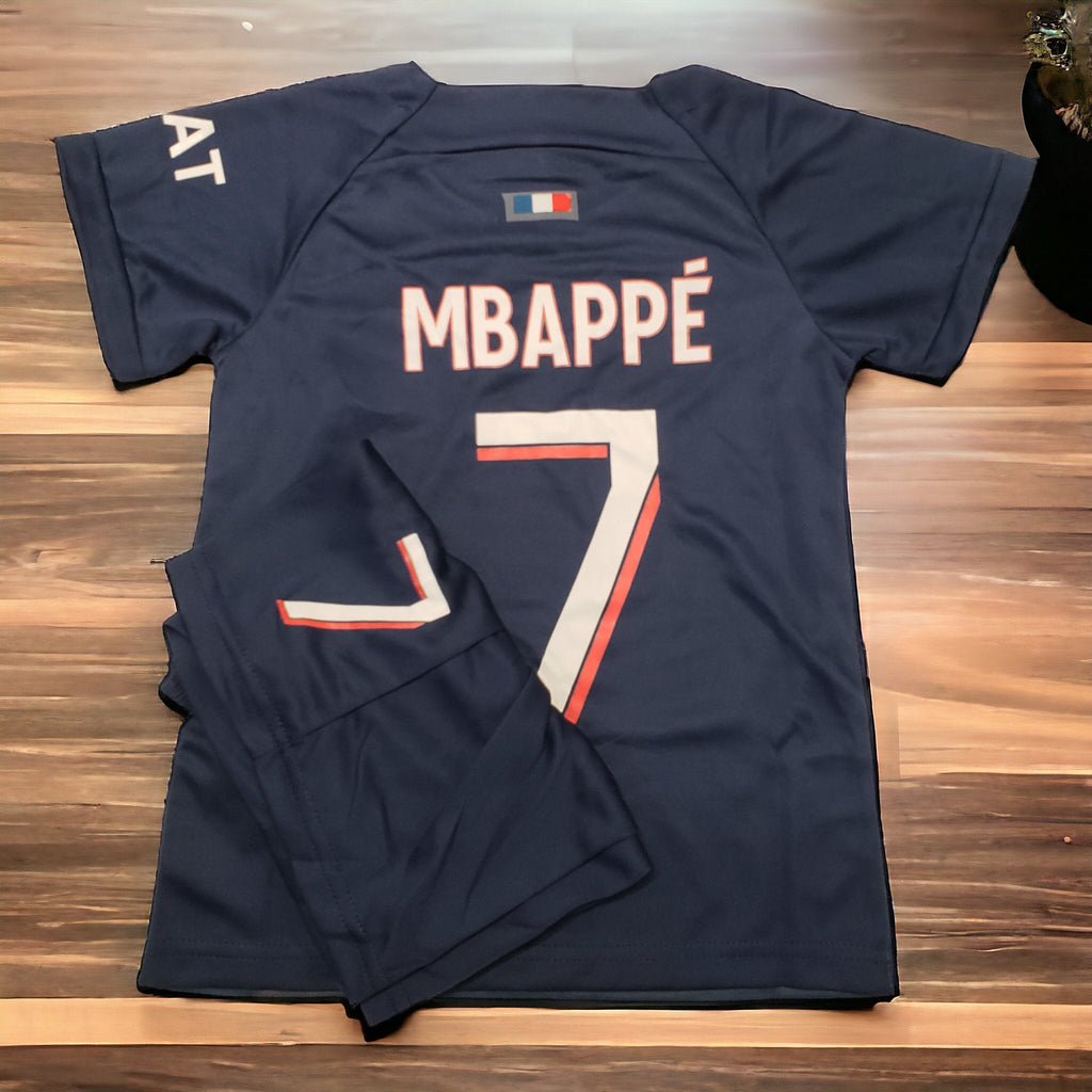 Kid s MBAPPE PSG PARIS 23 24 AWAY Futbol Sports Soccer Jersey