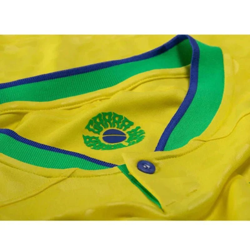 Neymar Jr #10 Brazil Home Soccer Jersey 2022/23