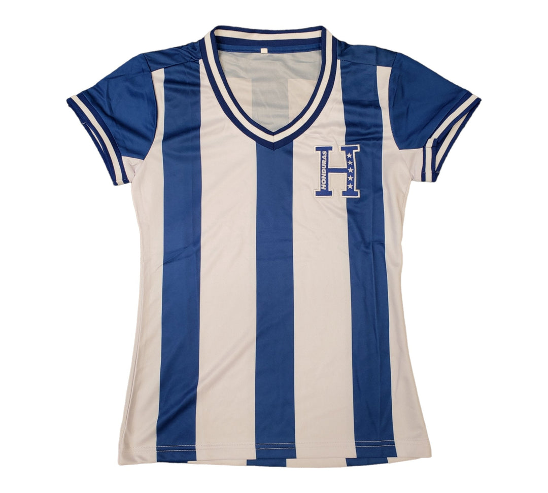 Ladies Honduras Sports Jersey T-Shirts-0086 - BELLEZA'S - Ladies Honduras Sports Jersey T-Shirts-0086 - BELLEZA'S - JERSEY - 0086