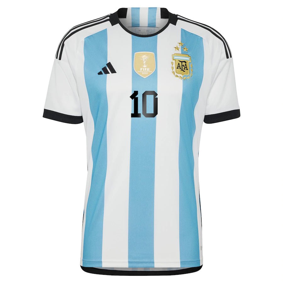 Lionel Messi Argentina National Team adidas 2022 Winners Home