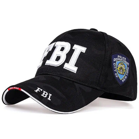 Men's FBI Baseball Cap Hat 100% Polyester - BELLEZA'S - Men's FBI Baseball Cap Hat 100% Polyester - Gorras - HQ00755