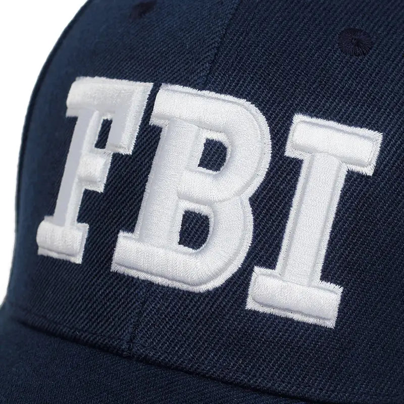 Men's FBI Baseball Cap Hat 100% Polyester - BELLEZA'S - Men's FBI Baseball Cap Hat 100% Polyester - Gorras - HQ00755