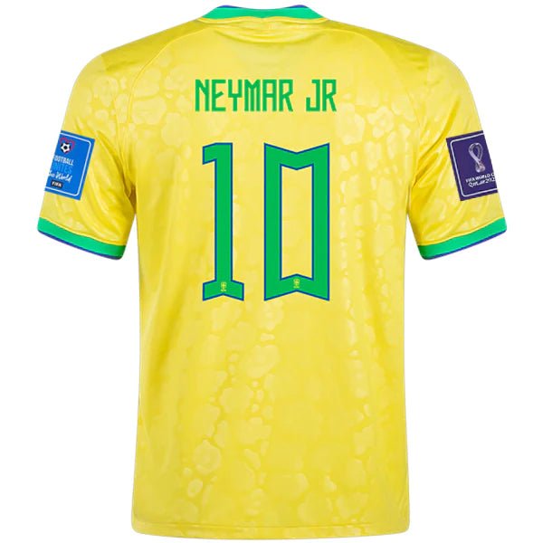 Men's Neymar Brazil 22/23 Home Nike Authenticity Fútbol Sports Soccer Jersey & Short *YELLOW-00140* - BELLEZA'S - Men's Neymar Brazil 22/23 Home Nike Authenticity Fútbol Sports Soccer Jersey & Short *YELLOW-00140* - Neymar JR #10 - 00140 S