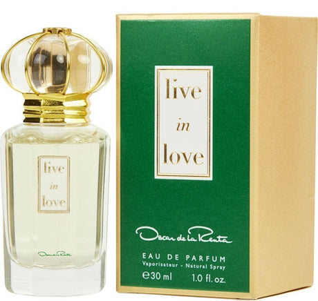 Oscar De La Renta Live In Love For Women Eau De Parfum Spray 1 oz - BELLEZA'S - Oscar De La Renta Live In Love For Women Eau De Parfum Spray 1 oz - BELLEZA'S - 221008