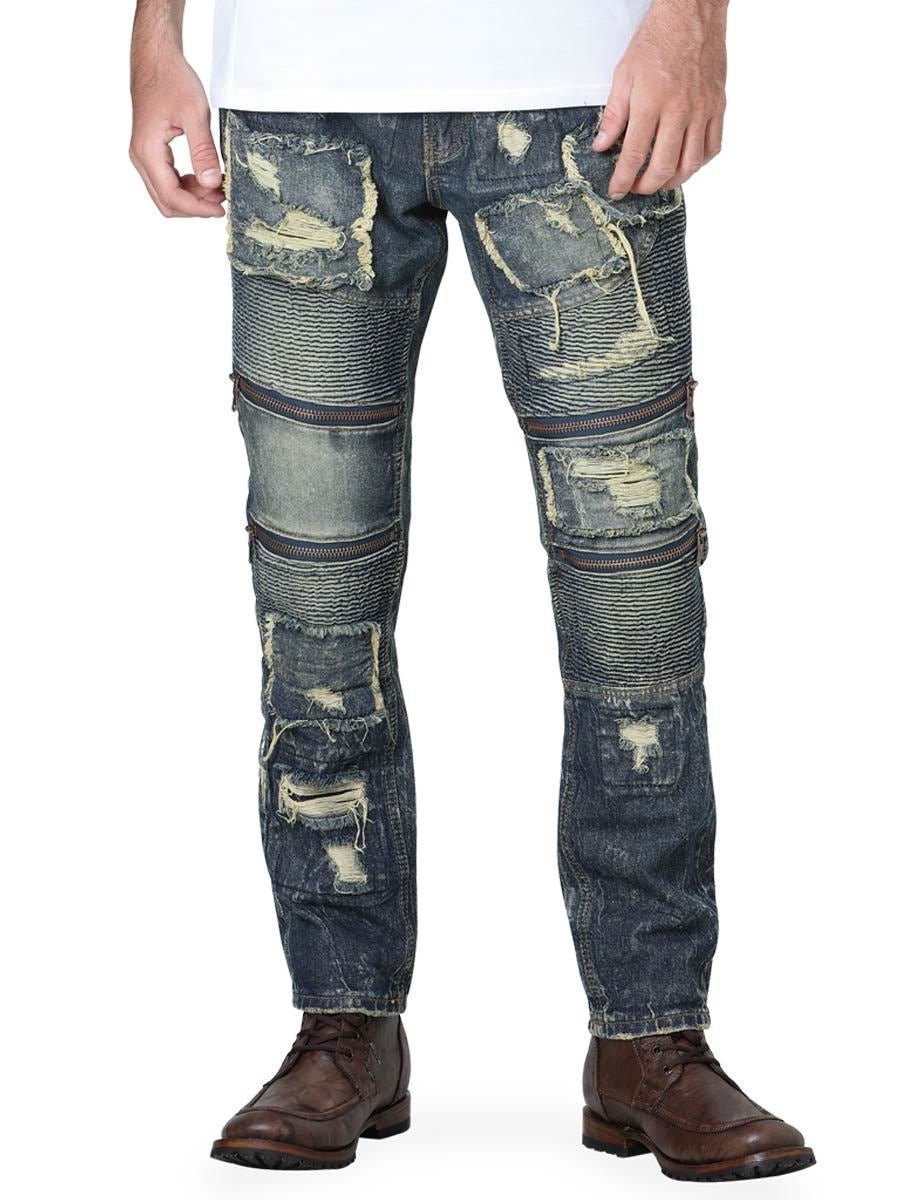 Pantalon Casual Jeans Para Hombre 'El Señor de los Cielos' NEGRO-42847*