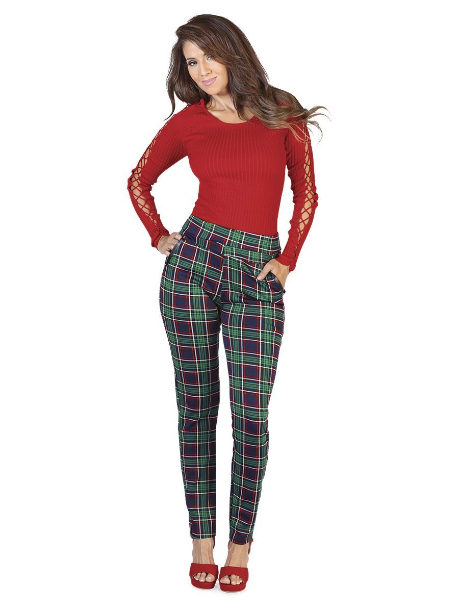 Pantalón De Tela Stretch - BELLEZA'S - Pantalón De Tela Stretch - BELLEZA'S - Pantalones - G2012