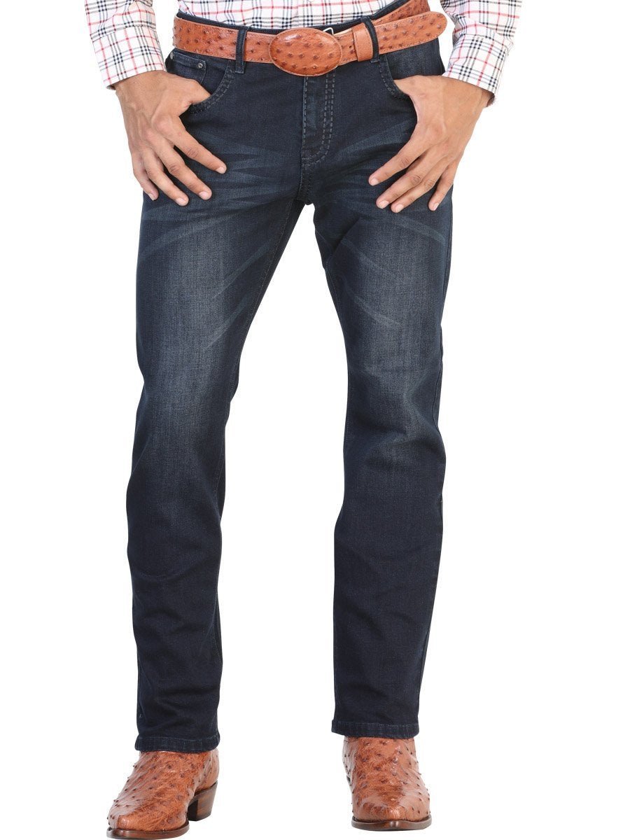 Pantalon Jeans De Mezclilla Para Hombre 'El Señor de los Cielos' ANTIQUE BLUE-42854 - BELLEZA'S - Pantalon Jeans De Mezclilla Para Hombre 'El Señor de los Cielos' ANTIQUE BLUE-42854 - BELLEZA'S - 42854