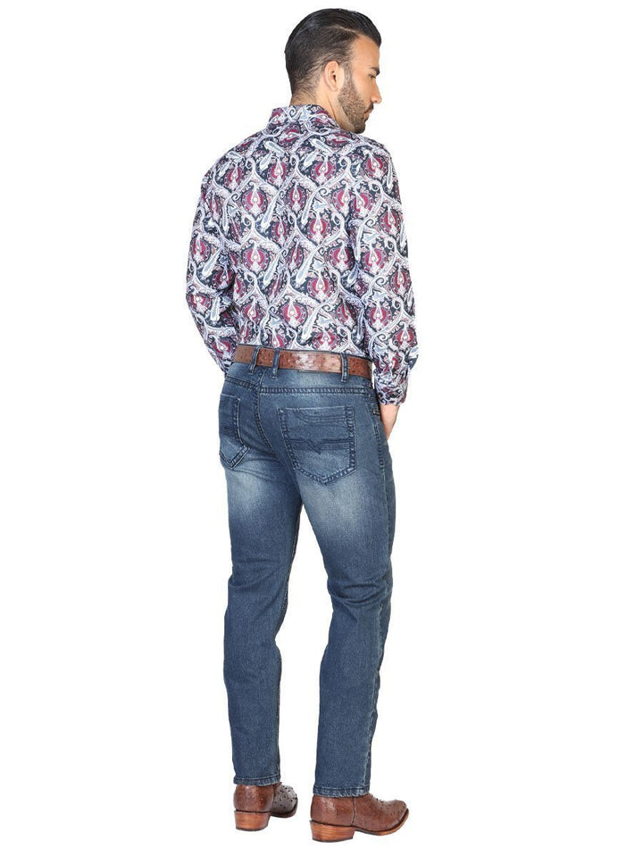 Pantalon Jeans De Mezclilla Para Hombre 'El Señor de los Cielos' AZUL-42859 - BELLEZA'S - Pantalon Jeans De Mezclilla Para Hombre 'El Señor de los Cielos' AZUL-42859 - BELLEZA'S - 42859