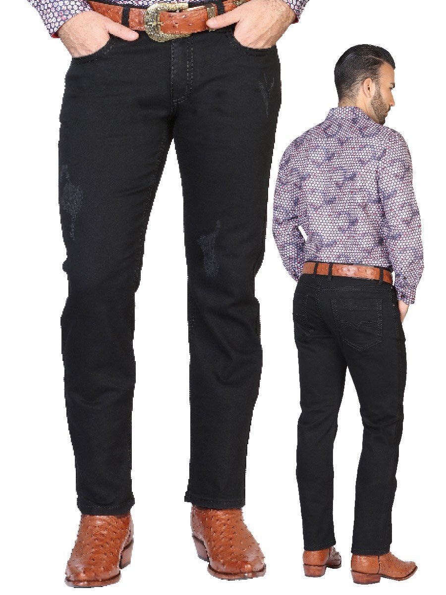 Pantalon Jeans De Mezclilla Para Hombre 'El Señor de los Cielos' NEGRO-42858 - BELLEZA'S - Pantalon Jeans De Mezclilla Para Hombre 'El Señor de los Cielos' NEGRO-42858 - BELLEZA'S - 42858
