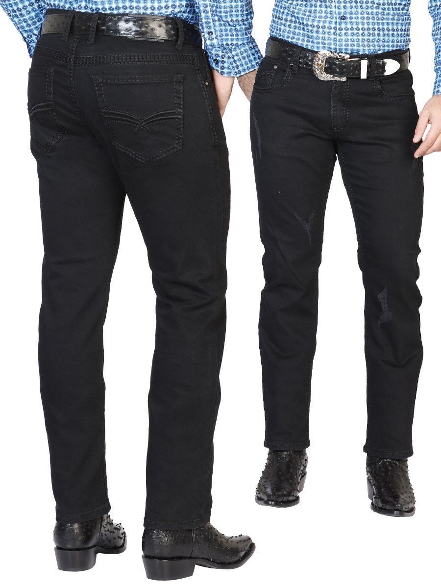 Pantalon Jeans Para Hombre 'El Señor de los Cielos' NEGRO-42860 - BELLEZA'S - Pantalon Jeans Para Hombre 'El Señor de los Cielos' NEGRO-42860 - BELLEZA'S - 42860