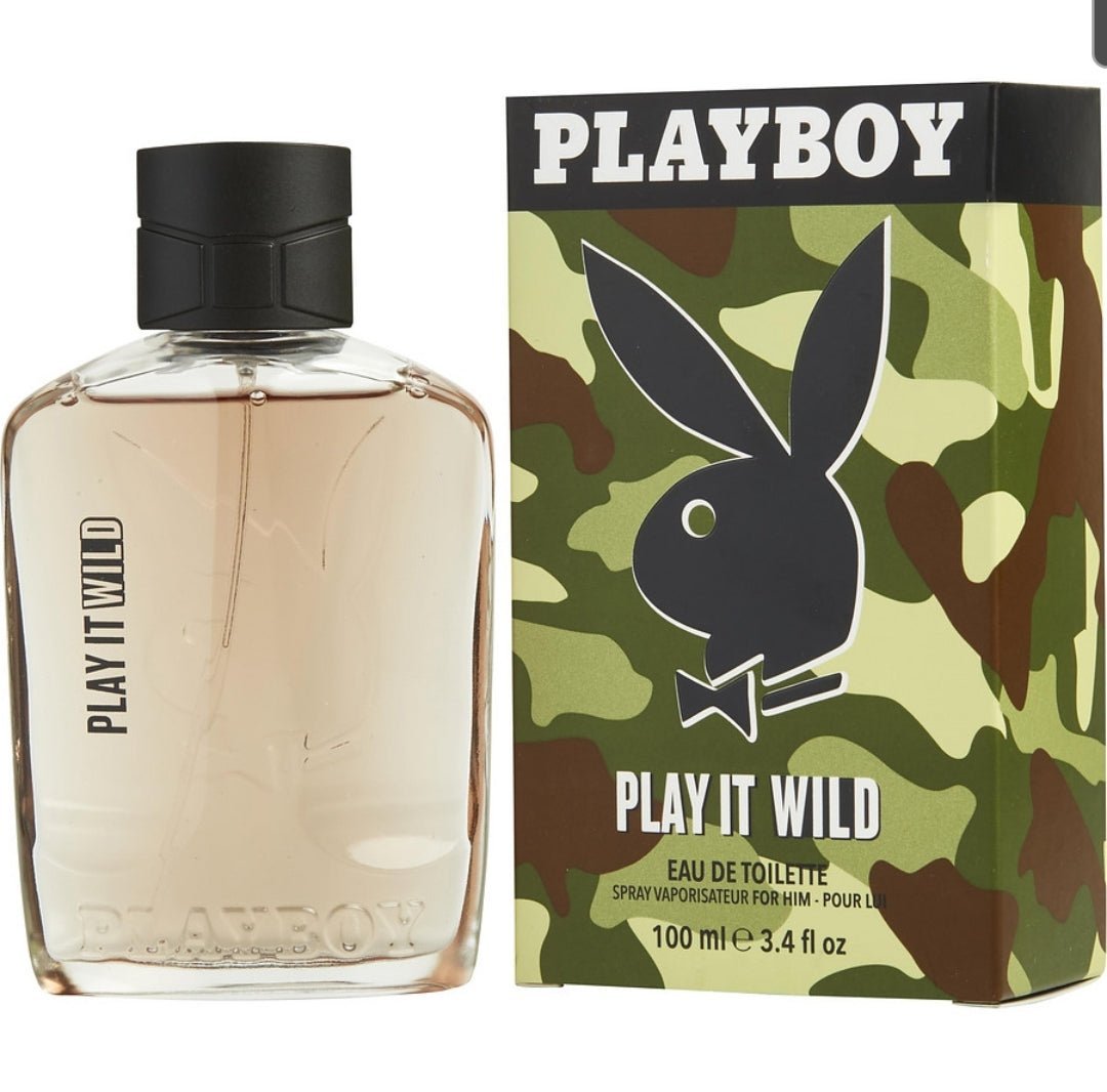 Playboy Play It Wild For Him 3.4 Oz - BELLEZA'S - Playboy Play It Wild For Him 3.4 Oz - BELLEZA'S - 1249