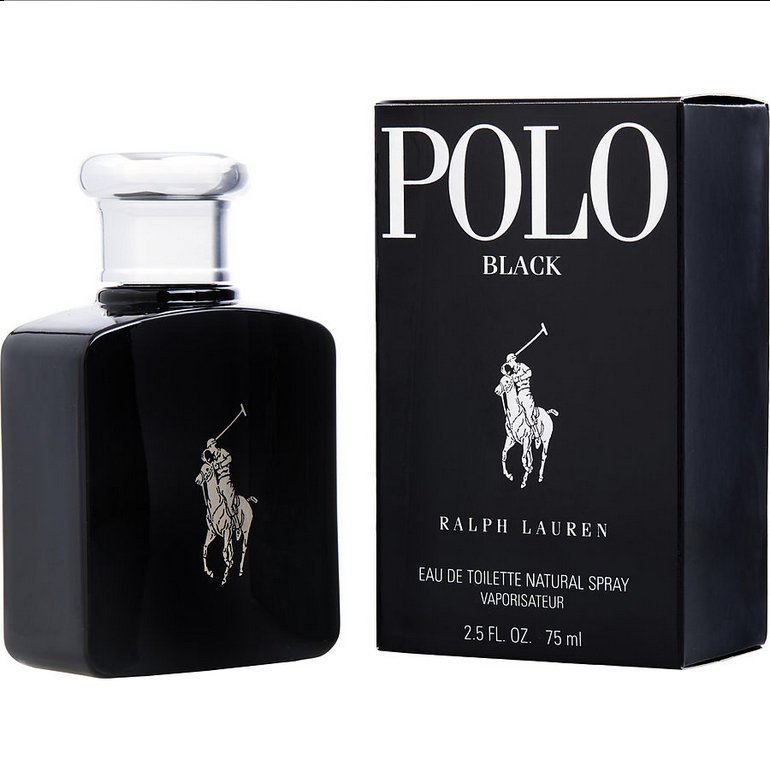 Polo Black For Men Eau De Toilette Spray 2.5 oz - BELLEZA'S - Polo Black For Men Eau De Toilette Spray 2.5 oz - Perfume Para Hombre - 139555